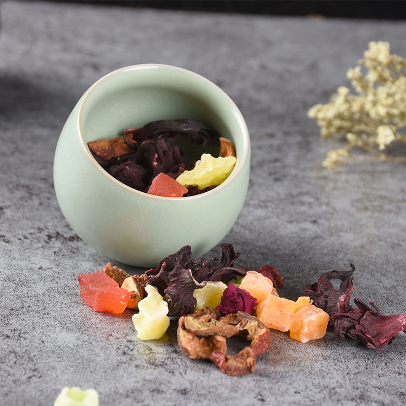 Peach Fruit Granules (蜜桃果粒) — Sweetened Fruit Tea Blend for Daily Brewing - Image 4
