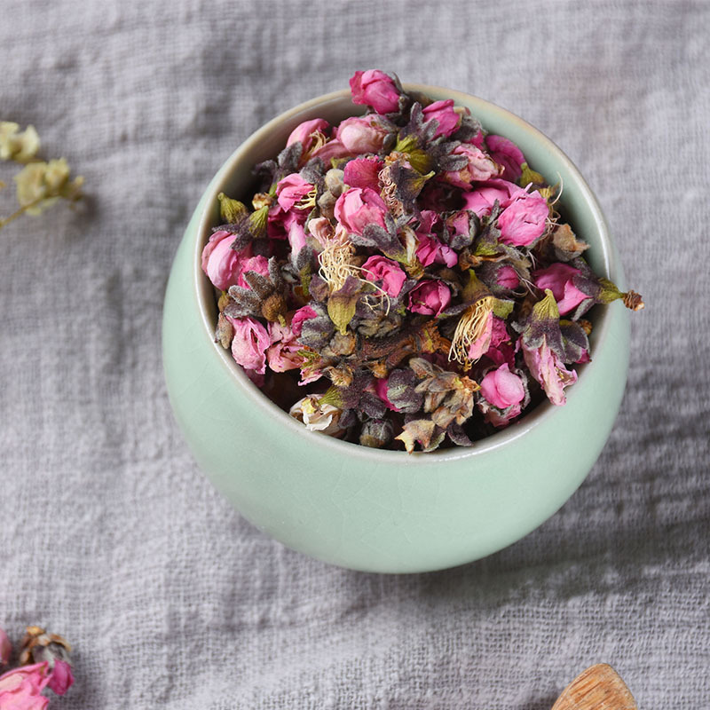 Peach Blossom Buds (Prunus persica) — Dried Food Herb Flower Tea from Shandong - Image 2