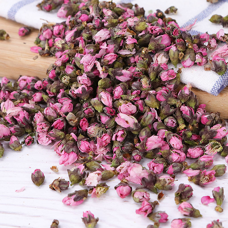 Dried Peach Blossom Tea Tao Hua 桃花 500g Loose Herbal Flower Tea for Daily Infusions - Image 3