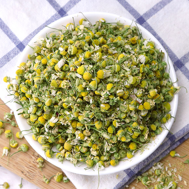 Chamomile Flower Tea Yang Gan Ju Dried Roman Chamomile Herbal Tea 500g Bulk Loose Flowers for Brewing - Image 2
