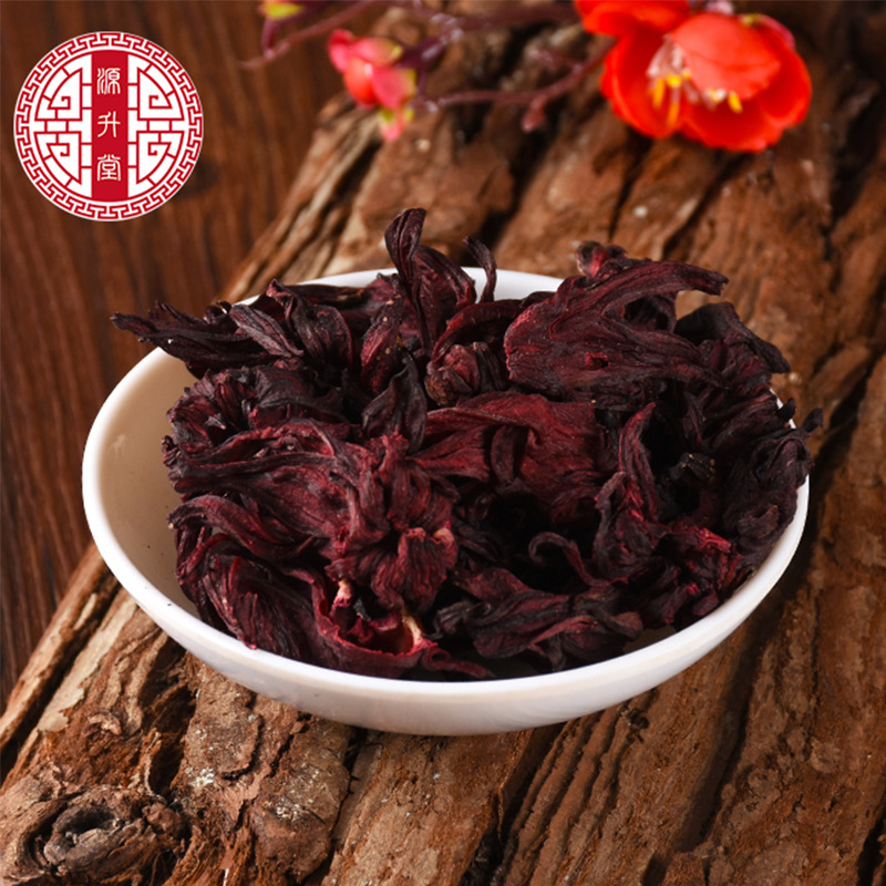 Luo Shen Hua (Hibiscus sabdariffa) — Dried Roselle Calyces, Food-Herb for Sour Plum Soup & Herbal Tea - Image 2