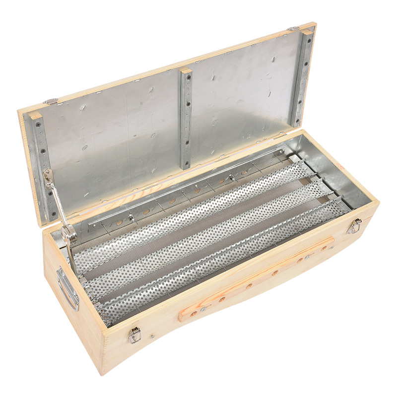 Large Du Mai Moxibustion Box 65x25x16cm Wooden 7-Hole Moxa Burner for Back Warming - Image 5