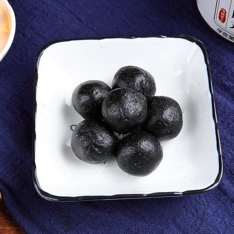 Nine-Steamed Nine-Sun-Dried Black Sesame Pills Hei Zhi Ma Wan 200g Low Sugar Honey Paste Balls - Image 2