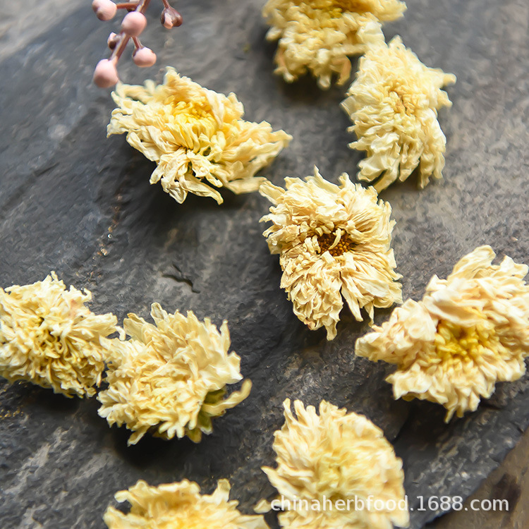 Chrysanthemum Tea Hang Bai Ju Whole Dried Flowers 500g Loose White Chrysanthemum Herbal Tea - Image 2