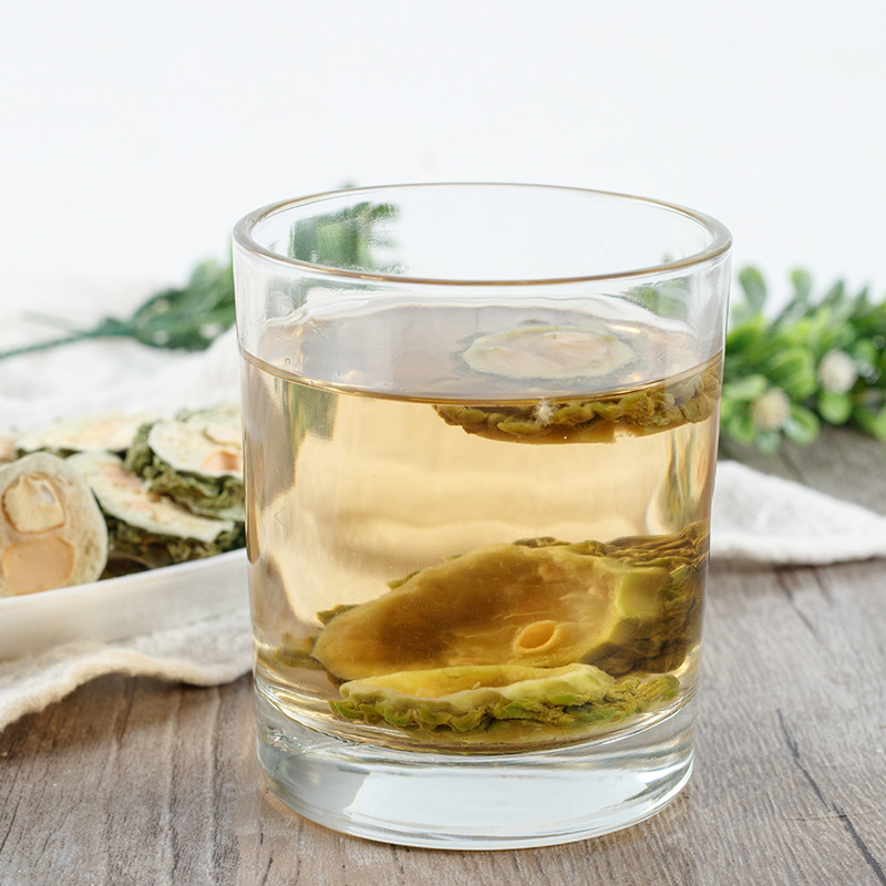 Bitter Melon Slices (Momordica charantia) — Dried Ku Gua Herbal Tea, 45g Jar - Image 4