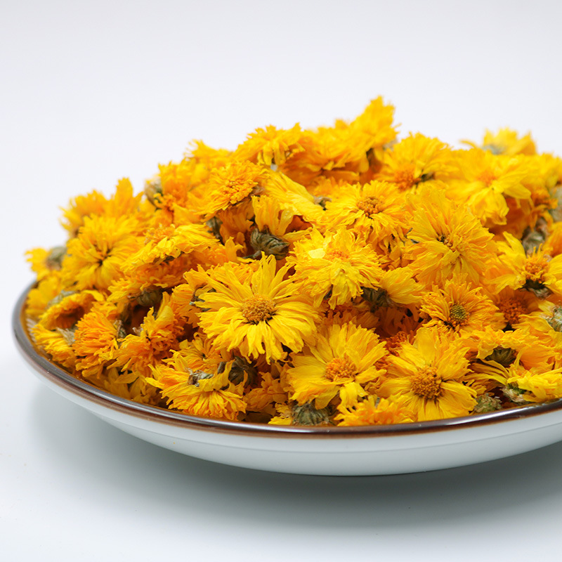 Yellow Chrysanthemum Flowers (Chrysanthemum morifolium) — Dried Loose Herbal Tea, 500g - Image 4