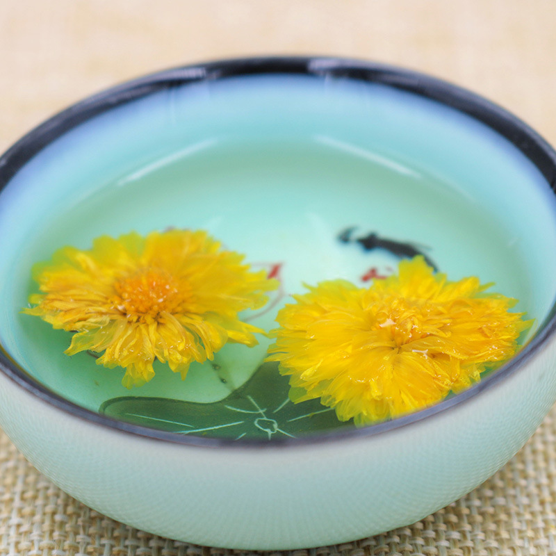 Yellow Chrysanthemum Flowers (Chrysanthemum morifolium) — Dried Loose Herbal Tea, 500g - Image 3