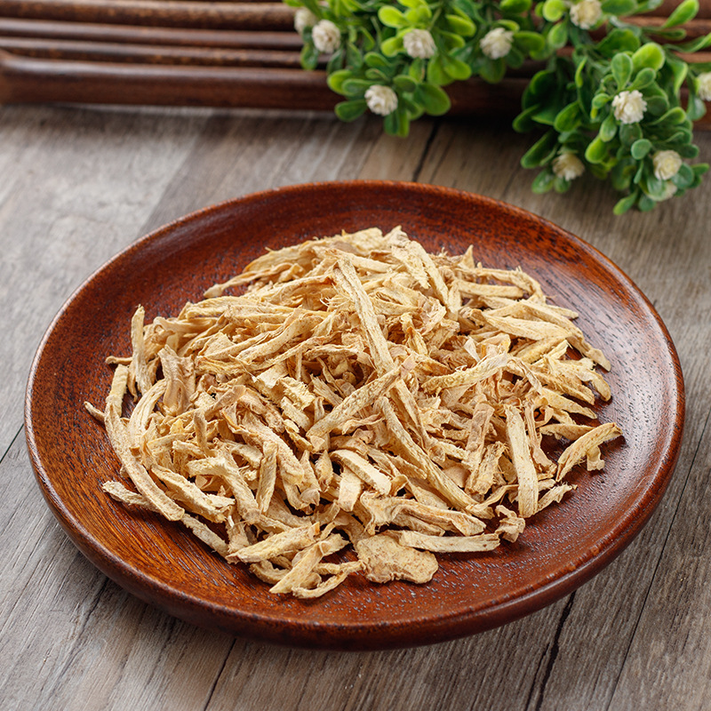 Ginger Shred Tea (Zingiber officinale) — Yunnan Small Yellow Ginger Dried Shreds for Herbal Tea - Image 2