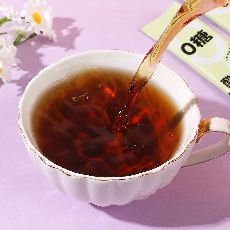 Sugar-Free Sour Plum Drink Mix (Suan Mei Tang) — Instant Osmanthus Herbal Beverage Powder, 10g × 10 Sticks - Image 4