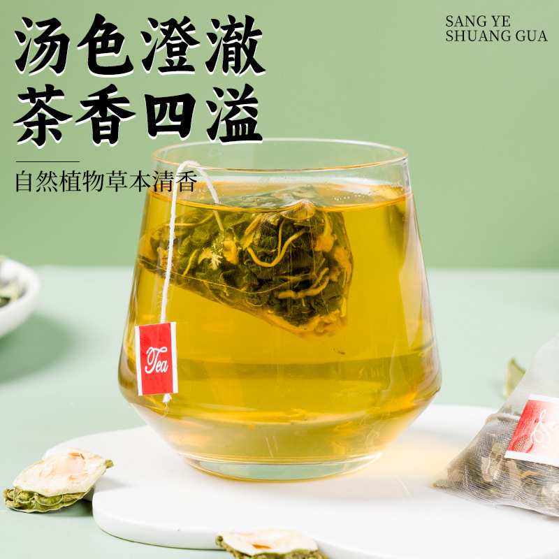 Mulberry Leaf Bitter Melon Winter Melon Tea 60g Herbal Blend for Daily Brewing - Image 3