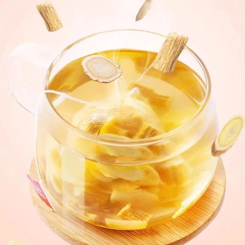 Four Treasures Herbal Tea Si Bao Cha Cold Brew Blend with American Ginseng Astragalus Codonopsis Ophiopogon 5g x 10 Bags - Image 4