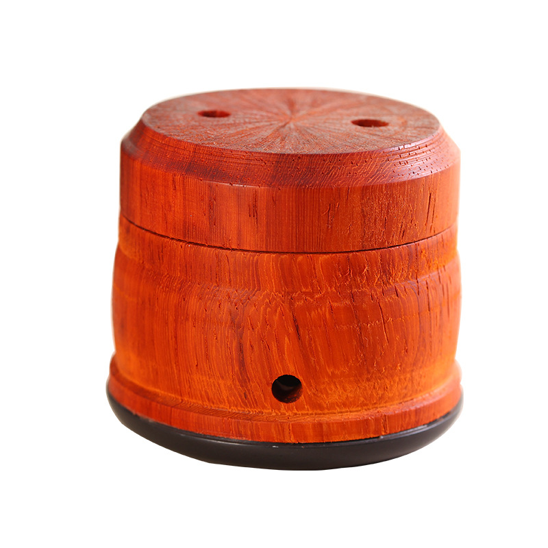 Facial Peach Blossom Moxa Jar Bian Stone Moxibustion Tool Portable Single Hole for Home Spa Massage Gua Sha - Image 5