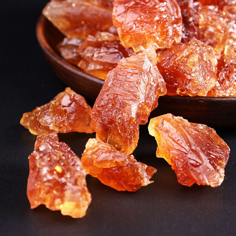 Yunnan Sugarcane Yellow Rock Sugar Multi Crystal Old Style Ice Sugar 508g Bag - Image 3
