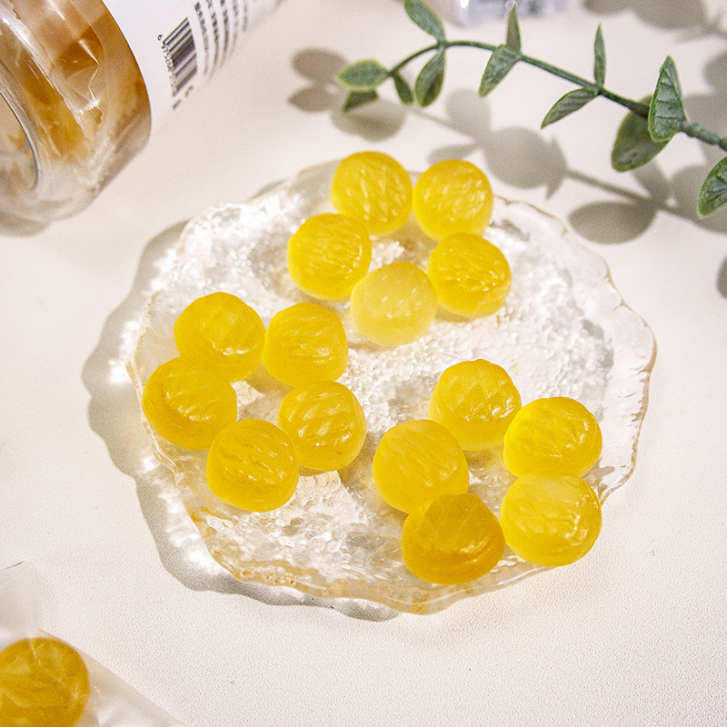 Walnut Oil Gummy Candy (Juglans regia) — 500g Bucket, Fruit Gummy with Walnut Oil - Image 2