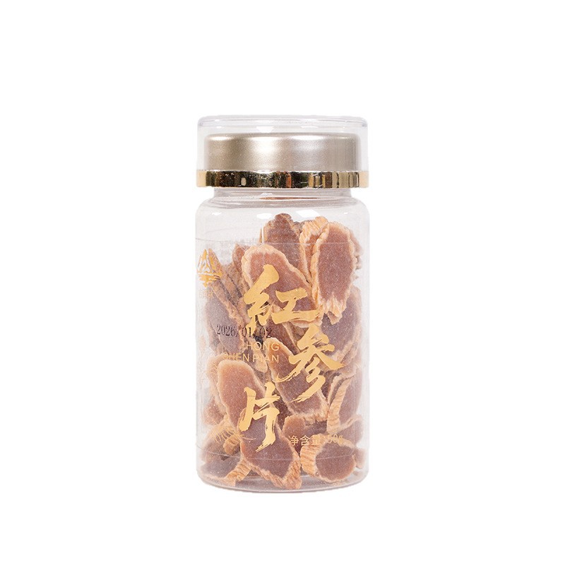 Changbai Mountain Red Ginseng Root Slices 50g Five Year Main Root Decoction Pieces for Soup and Wine - Image 5