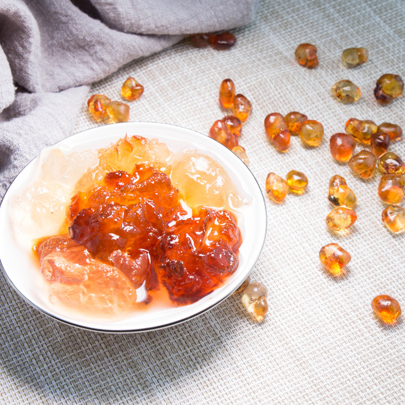 Dried Peach Gum Snow Fungus Snow Swallow Soap Nut Rice Combination 250g Hand Trimmed Large Pearl - Image 3