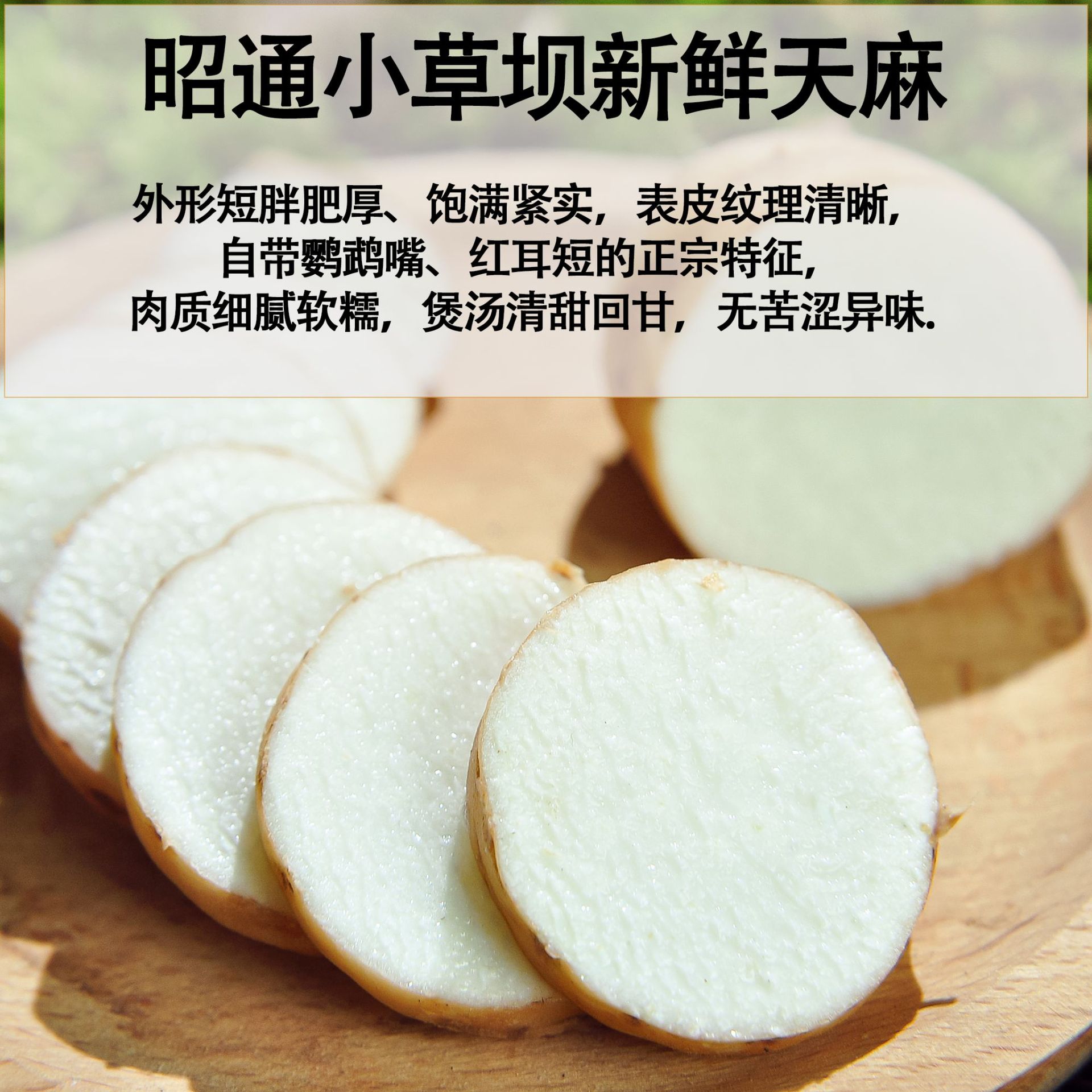Fresh Gastrodia Root Yunnan Xiaocaoba Tian Ma 500g Wild Grown High Mountain Fresh Dug - Image 3