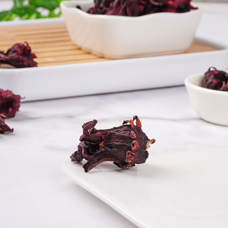 Roselle Hibiscus Tea (Hibiscus sabdariffa) — Whole Dried Calyces, 40g Jar - Image 4