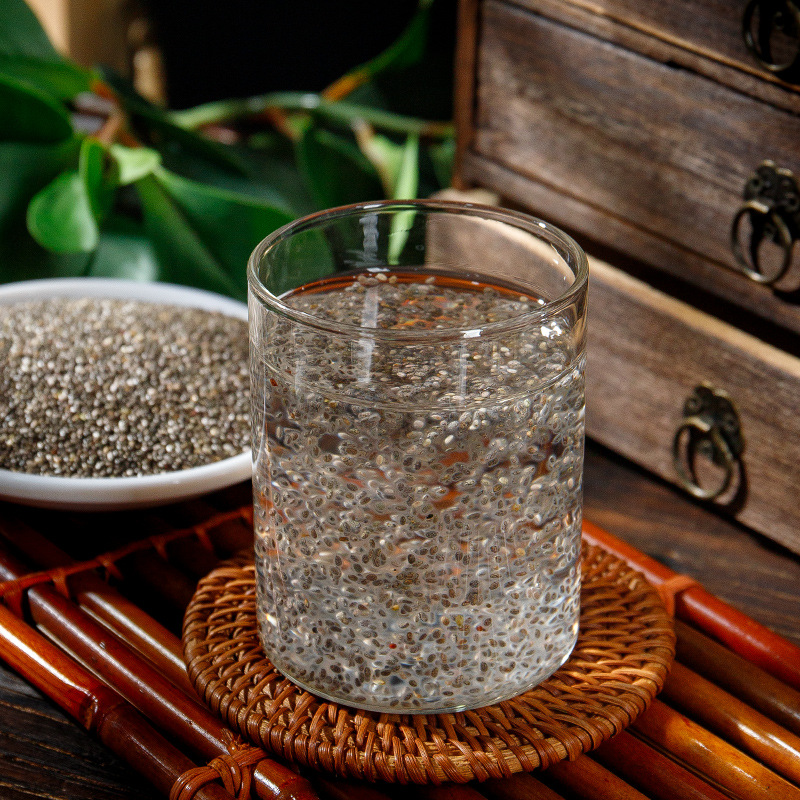 Chia Seeds (Salvia hispanica) — Raw Food-Herb Seed for Soaking, Blending & Grain Bowls - Image 3