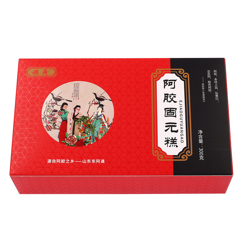 Ejiao Cake with Red Date & Goji Berry (Ejiao Gu Yuan Gao) — Ready-to-Eat Herbal Paste, 300g Gift Box - Image 4