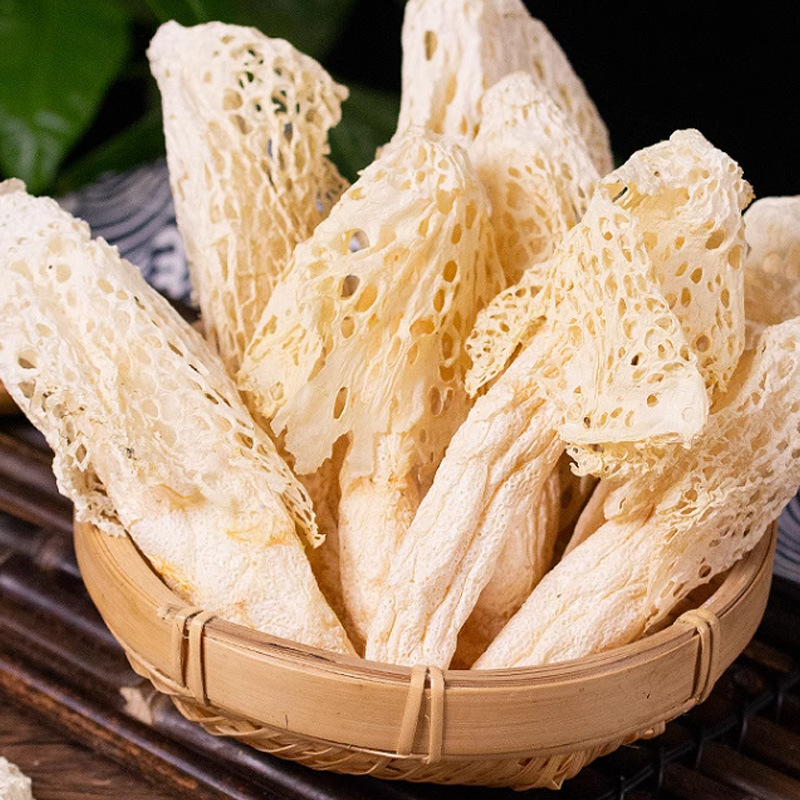 Bamboo Fungus Dried Mushroom (Phallus indusiatus / Dictyophora indusiata) — Wild-Grown Dried Bamboo Pith for Soup & Hot Pot - Image 4