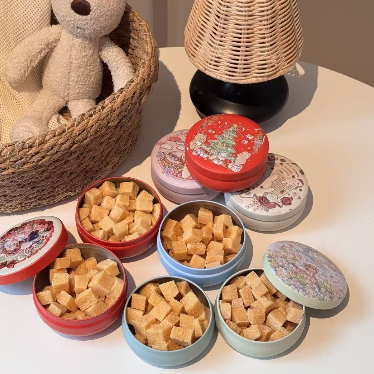 Pear Syrup Candy Li Gao Tang Handmade Snow Pear Lozenges 110g Tin Cute Gift for Teachers and Christmas - Image 4