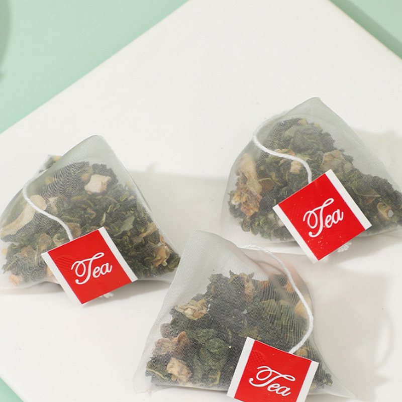 Sang Ye Shuang Gua Tea Mulberry Leaf Double Melon Herbal Tea 100 Pyramid Bags Sugar Free Cold Brew Wellness Tea - Image 3
