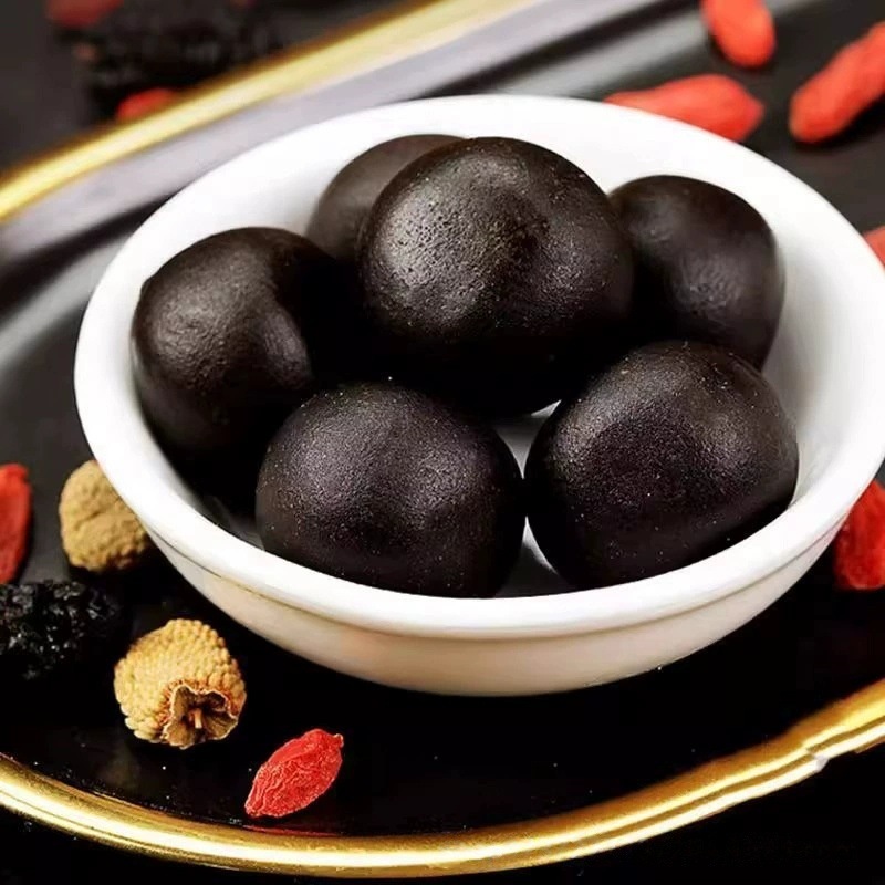 Qi Ju Lu Yan Lu Gan Wan Black Sesame Pills 50g Can Handmade Herbal Wellness Supplement - Image 4