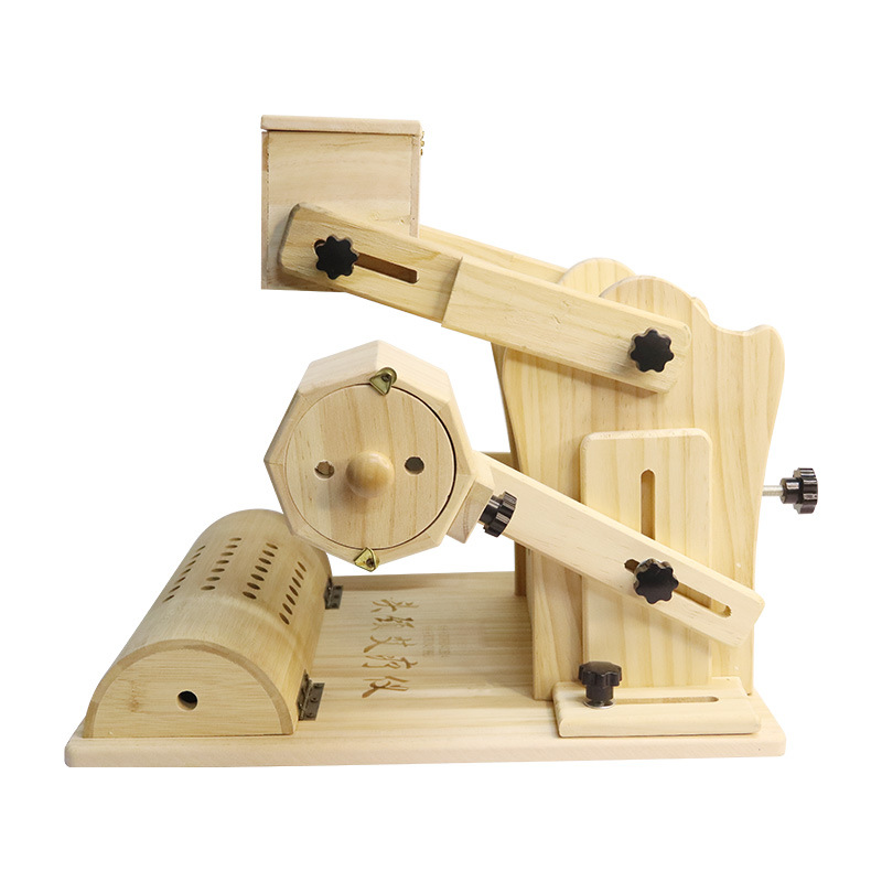 Wooden Moxa Box Head Therapy Tool for Neck Shoulder and Eye Area Moxibustion Wellness Device 500g - Image 5