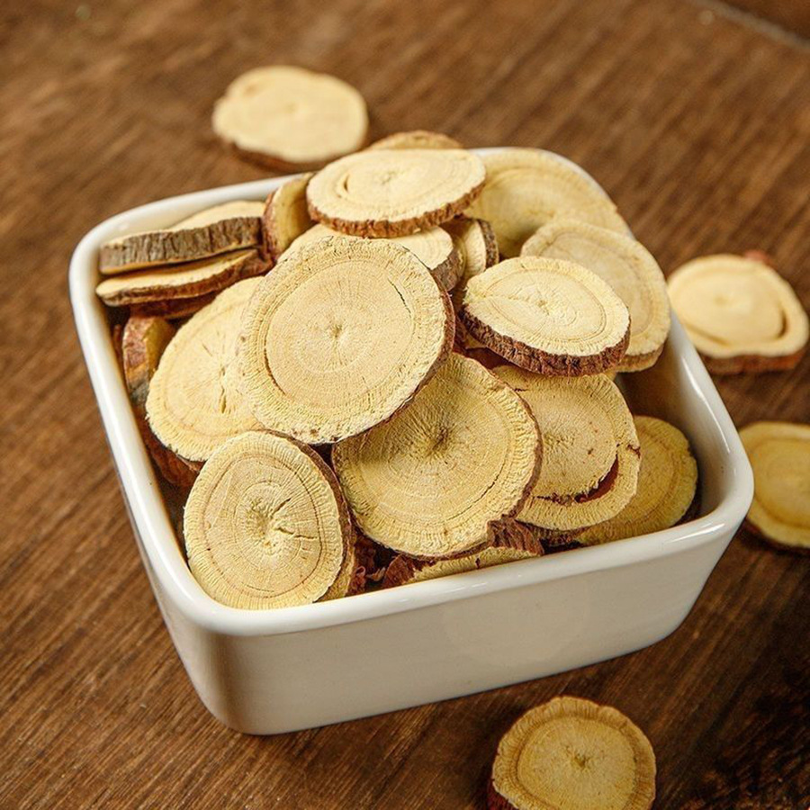 Dried Licorice Root Slices Gan Cao 甘草 100g Jar Chinese Herbal Tea and Decoction Herb - Image 2