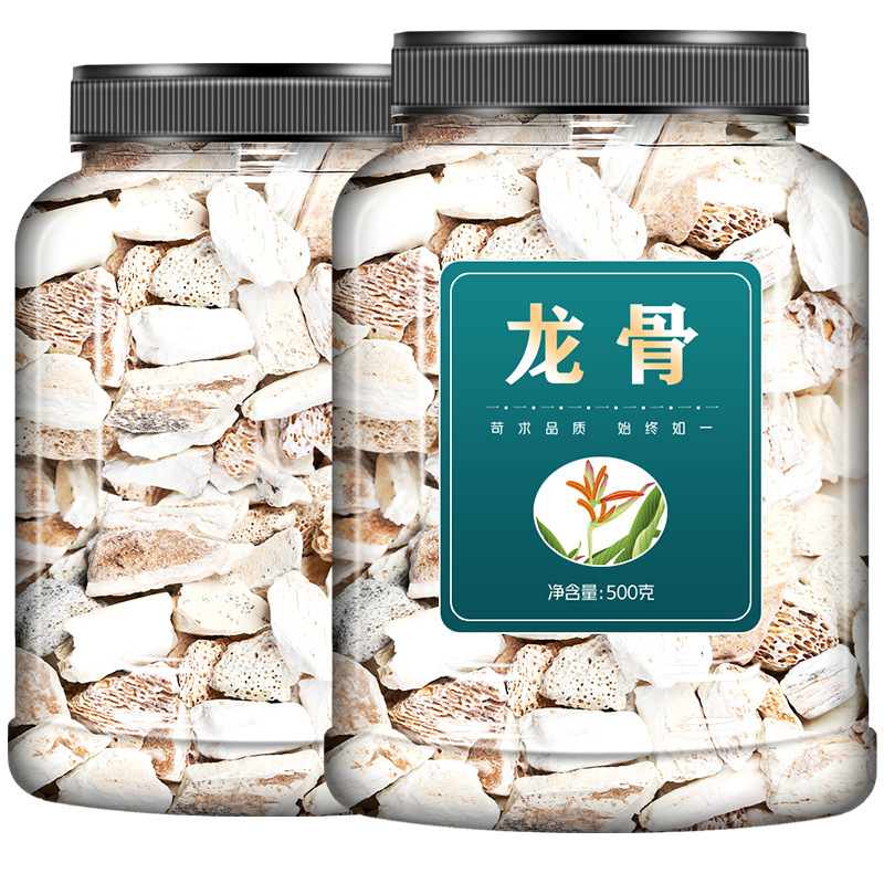 Dragon Bone Long Gu Dried TCM Herb 1000g Raw or Calcified Decoction Pieces for Gui Zhi Long Gu Mu Li Decoction - Image 5