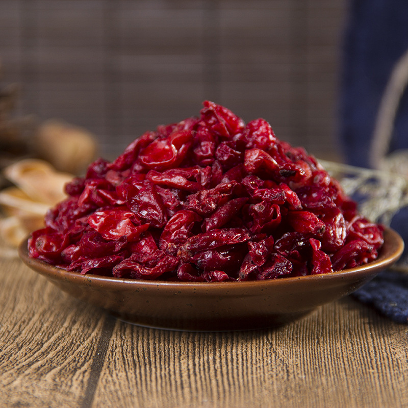 Cornus Fruit Shan Zhu Yu 山茱萸 Dried Asiatic Dogwood Fruit 500g Traditional TCM Herb for Decoction and Tea - Image 2