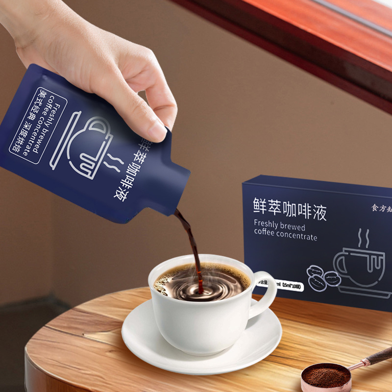 Cold Brew Coffee Liquid 30ml Sachets Instant Concentrated Coffee for Fitness and Daily Brewing 10 Sticks - Image 4