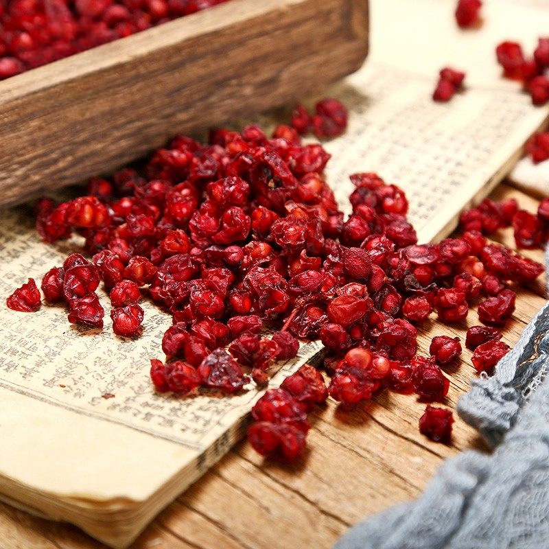 Schisandra Berries Wu Wei Zi 250g Dried North Schisandra Chinensis Fruit for Herbal Tea and Decoction - Image 4