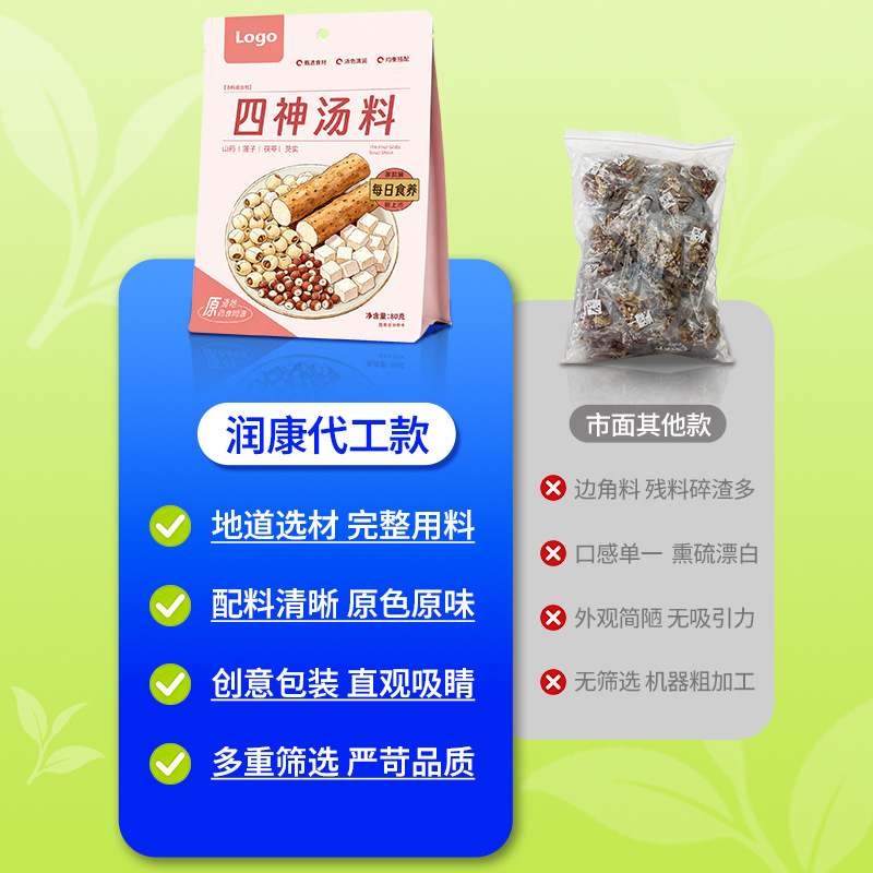 Custom Herbal Soup Pack Chinese Soup Seasoning for Stewed Meat and Postpartum Wellness 60g - Image 3