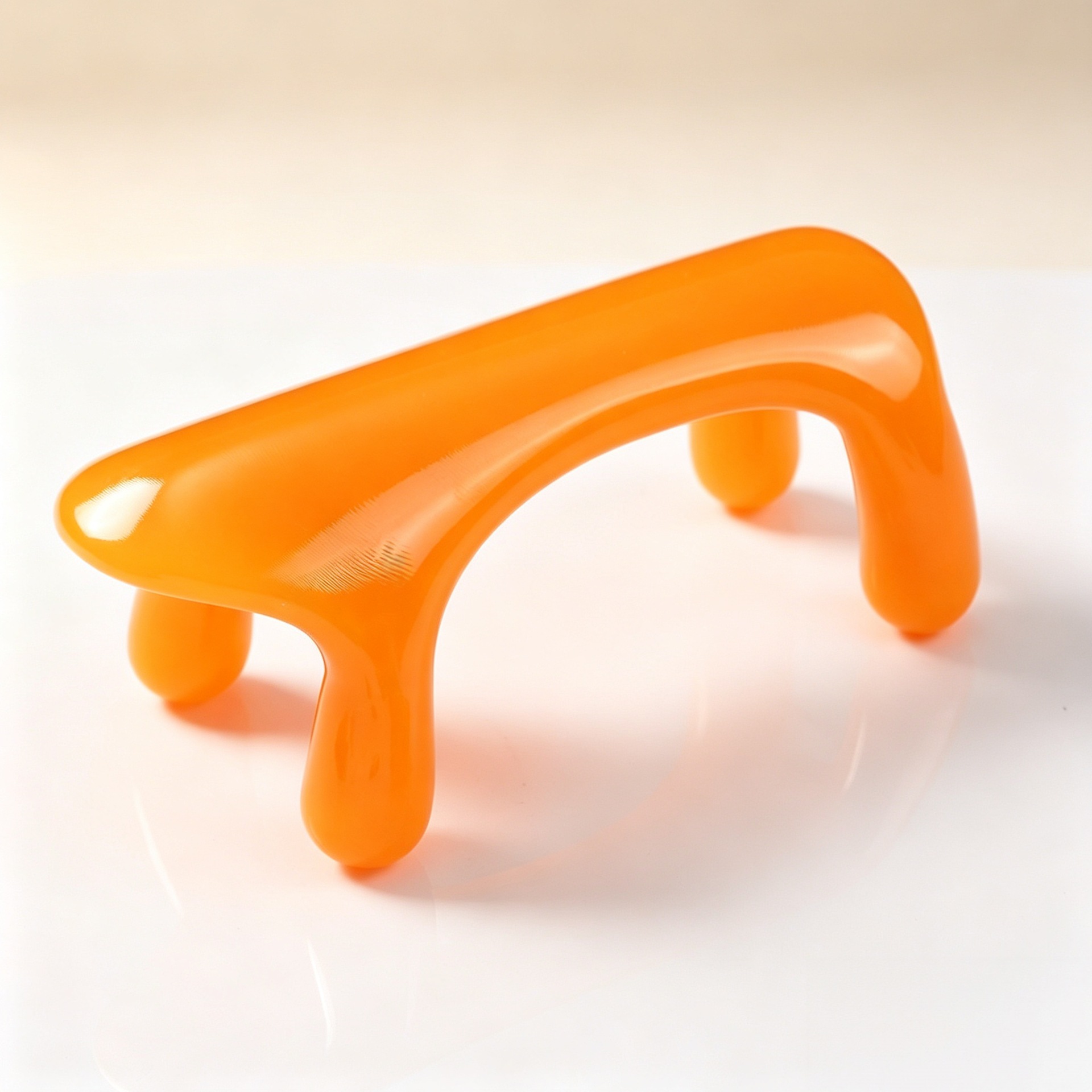Resin Gua Sha Massage Tool Acupoint Chart Body Scraping Tool for Neck Shoulder Back Full Body Massage - Image 3