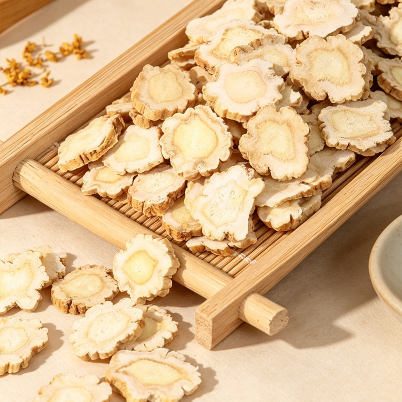 Dried Platycodon Root Slices Jie Geng 500g Sulfur-Free Sun-Dried Herbal Decoction Pieces - Image 3
