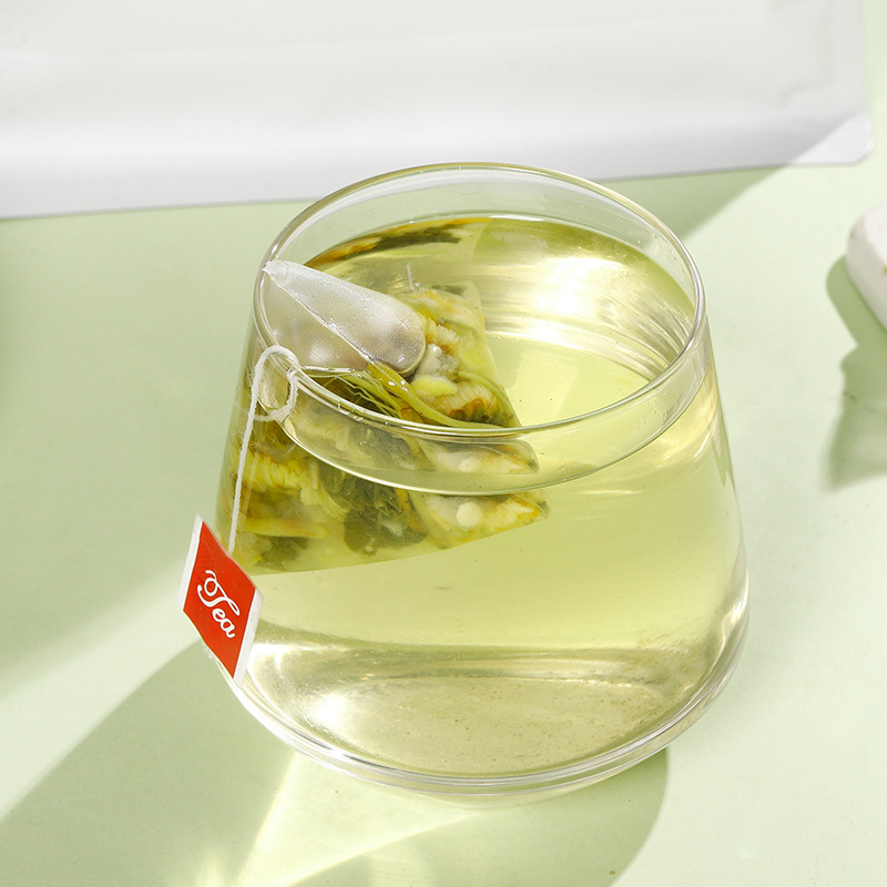 Summer Heat Cooling Tea (暑气清凉茶) — Mint, Honeysuckle & Tangerine Peel Herbal Blend, Cold-Brew Flower Tea - Image 2