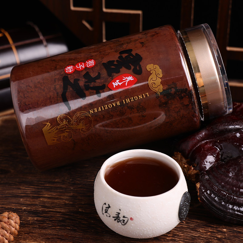Reishi Mushroom Spore Powder Gift Box Changbai Mountain Lingzhi Spore Powder 100g - Image 2
