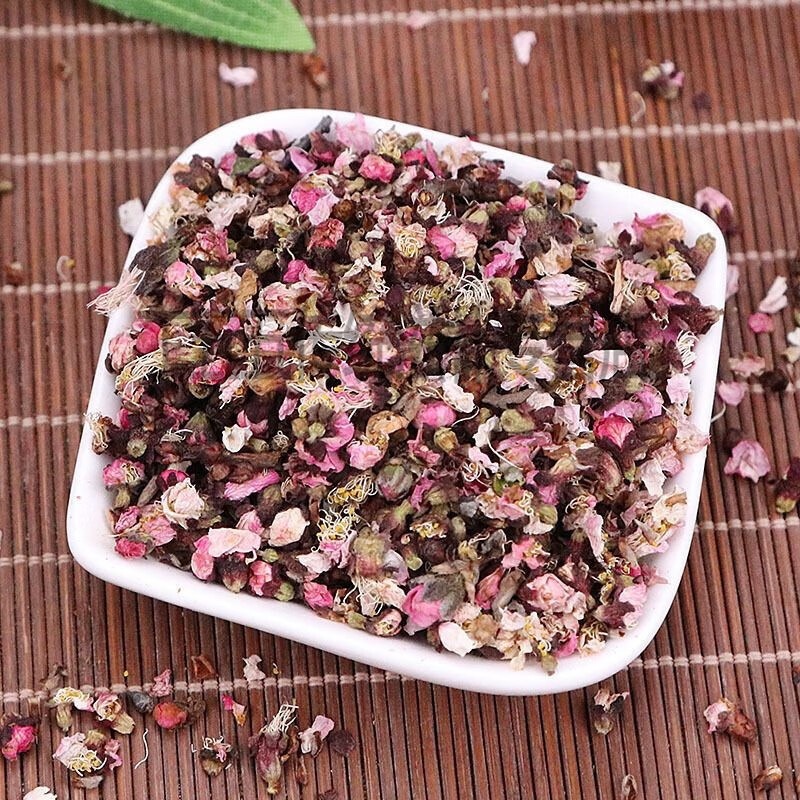 Apricot Flower Tea (Prunus armeniaca) — Dried Edible Flower Buds & Petals for Brewing - Image 5