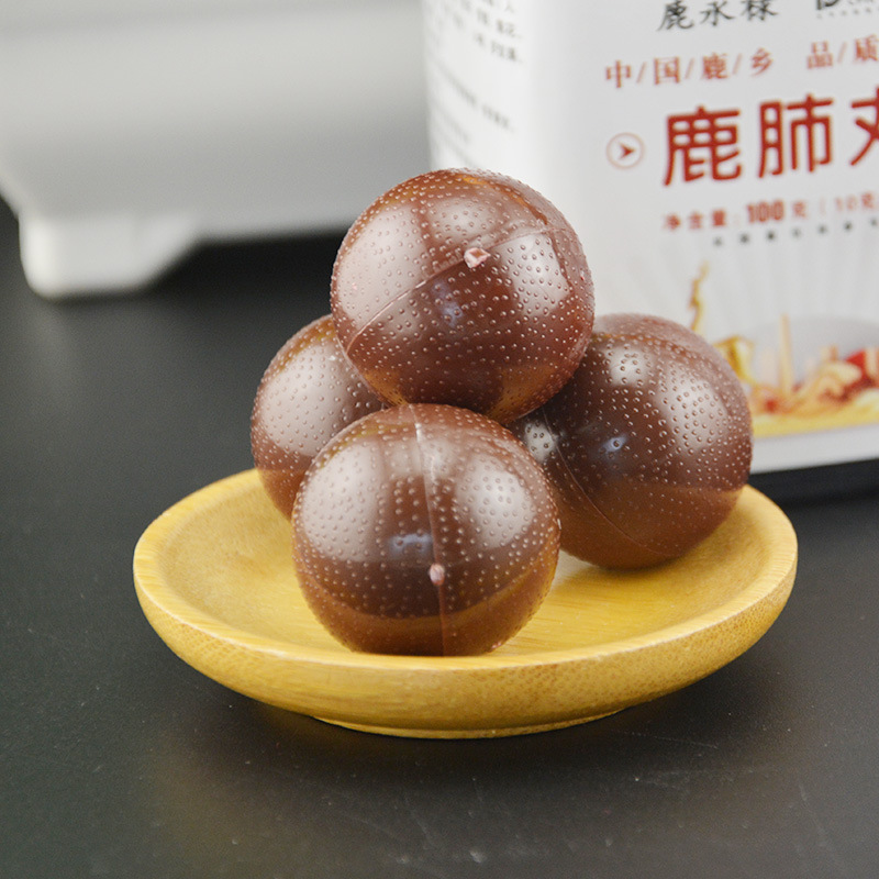Deer Lung Pill Jilin Deer Country Northeast Specialty Sika Deer Paste Ginseng Traditional Tonic Ready to Eat 100g - Image 3