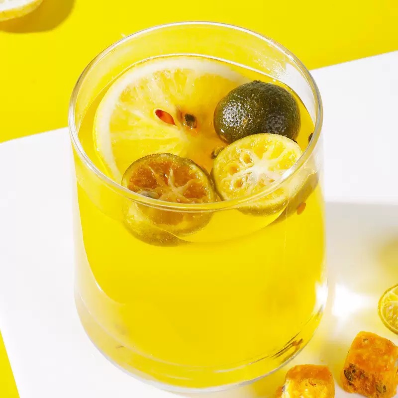 Passion Fruit Tea 100g Cold Brew Fruit Tea Loose Flower Tea for Refreshing Drinks - Image 2