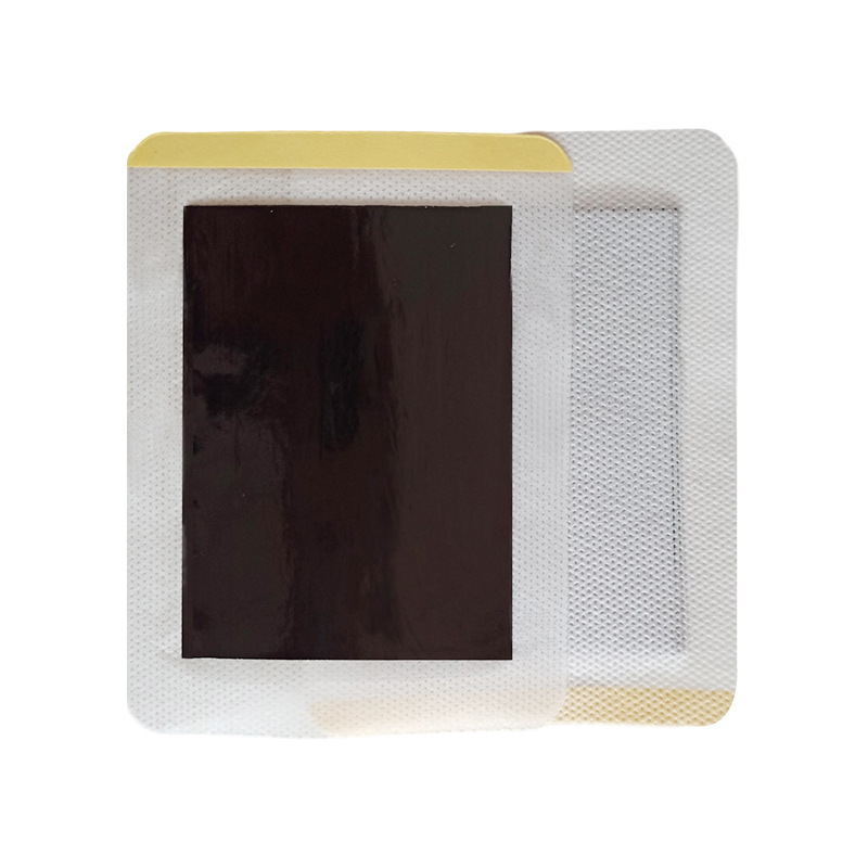 Black Herbal Pain Relief Patch for Neck Shoulder Waist Leg Joints 13x16cm with 9x12cm Herbal Core - Image 5