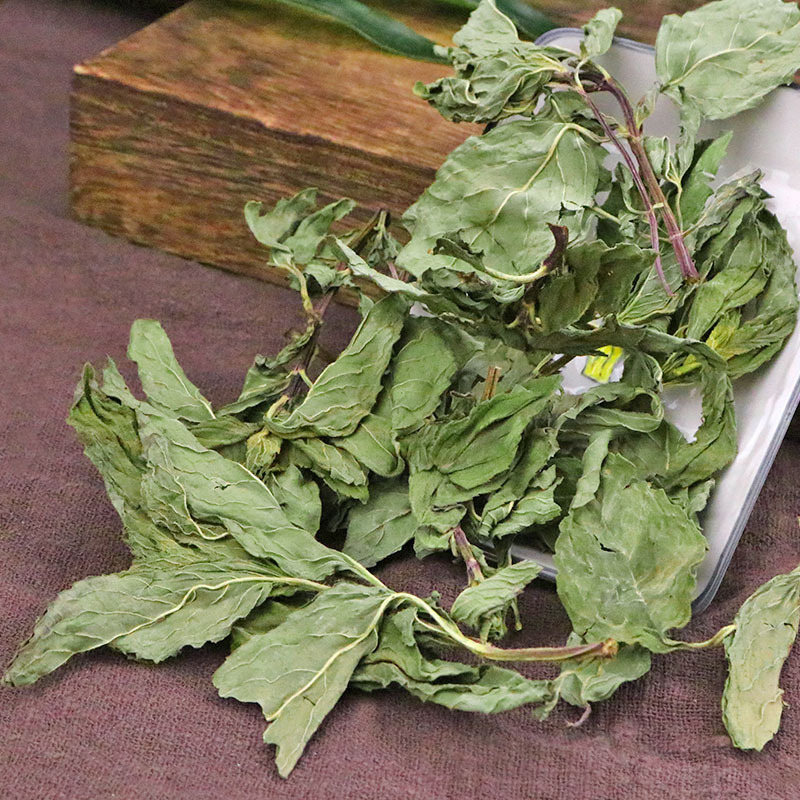 Dried Mint Leaves 500g Bo He Ye Herbal Tea Loose Leaf for Infusions and Culinary Use - Image 2