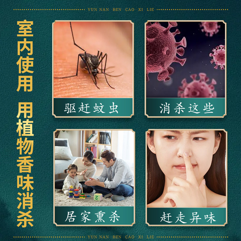 Moxa Sticks Ai Tiao 艾条 Mugwort Moxibustion Rolls 10 Pack for Warming Therapy - Image 2