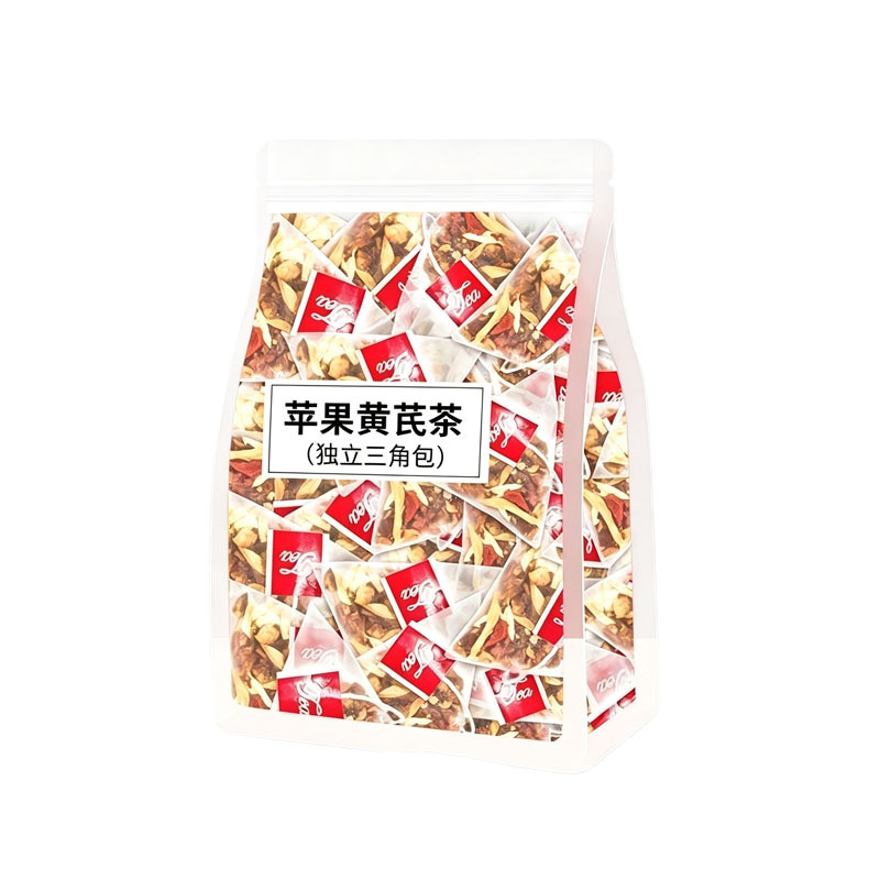 Apple Astragalus Herbal Tea Huang Qi Cold Brew Blend with Red Date Goji and Ophiopogon 5g x 30 Bags - Image 5