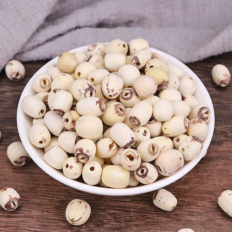 White Lotus Seeds Bai Lian Zi 500g Dried Core-Removed Seeds for Tea Soup and Congee - Image 3