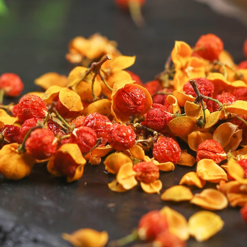 Dried Albizia Flower Tea He Huan Hua Loose Herbal Flowers 500g Bulk Pack - Image 3