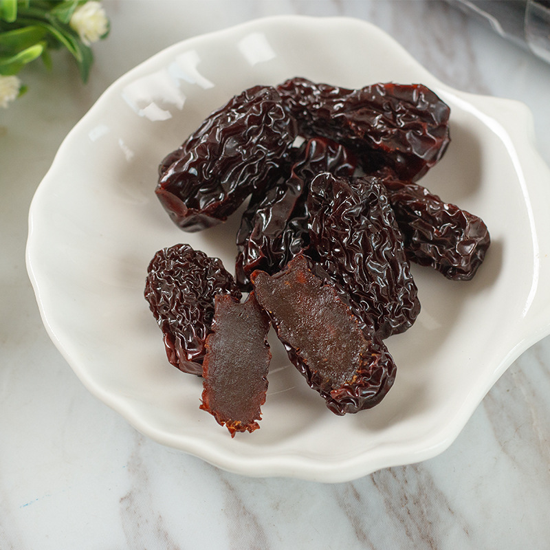 Black Jujube (Ziziphus jujuba) — Dried Black Date Fruit, 200g Jar, Food-Herb Snack & Tea Ingredient - Image 2