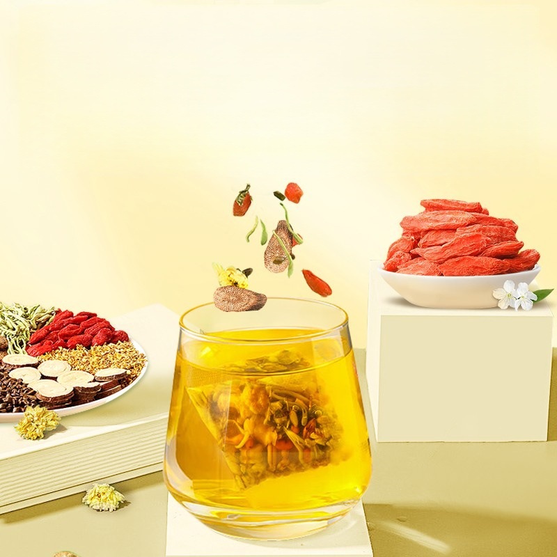 Dandelion Honeysuckle Herbal Tea Bag Blend with Chrysanthemum Kumquat 30 Bags Sugar Free Wellness Tea - Image 3